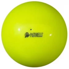Мяч гимнастический Pastorelli Generation, 18 см, FIG, цвет жёлтый флуоресцентный Pastorelli 3693 .