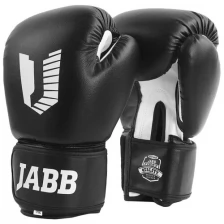 Перчатки бокс.(иск.кожа) Jabb JE-4068/Basic Star черный 8ун.